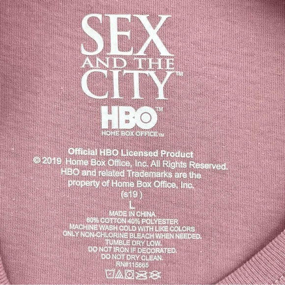 NWT Pink SHOPPING IS MY CARDIO Cropped Tee - Picture 6 of 6